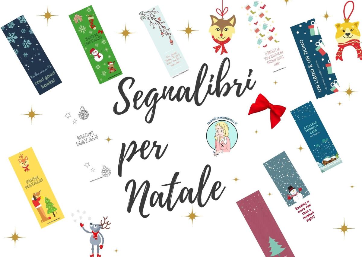 SEGNALIBRO per NATALE - CHRISTMAS BOOKMARK - 