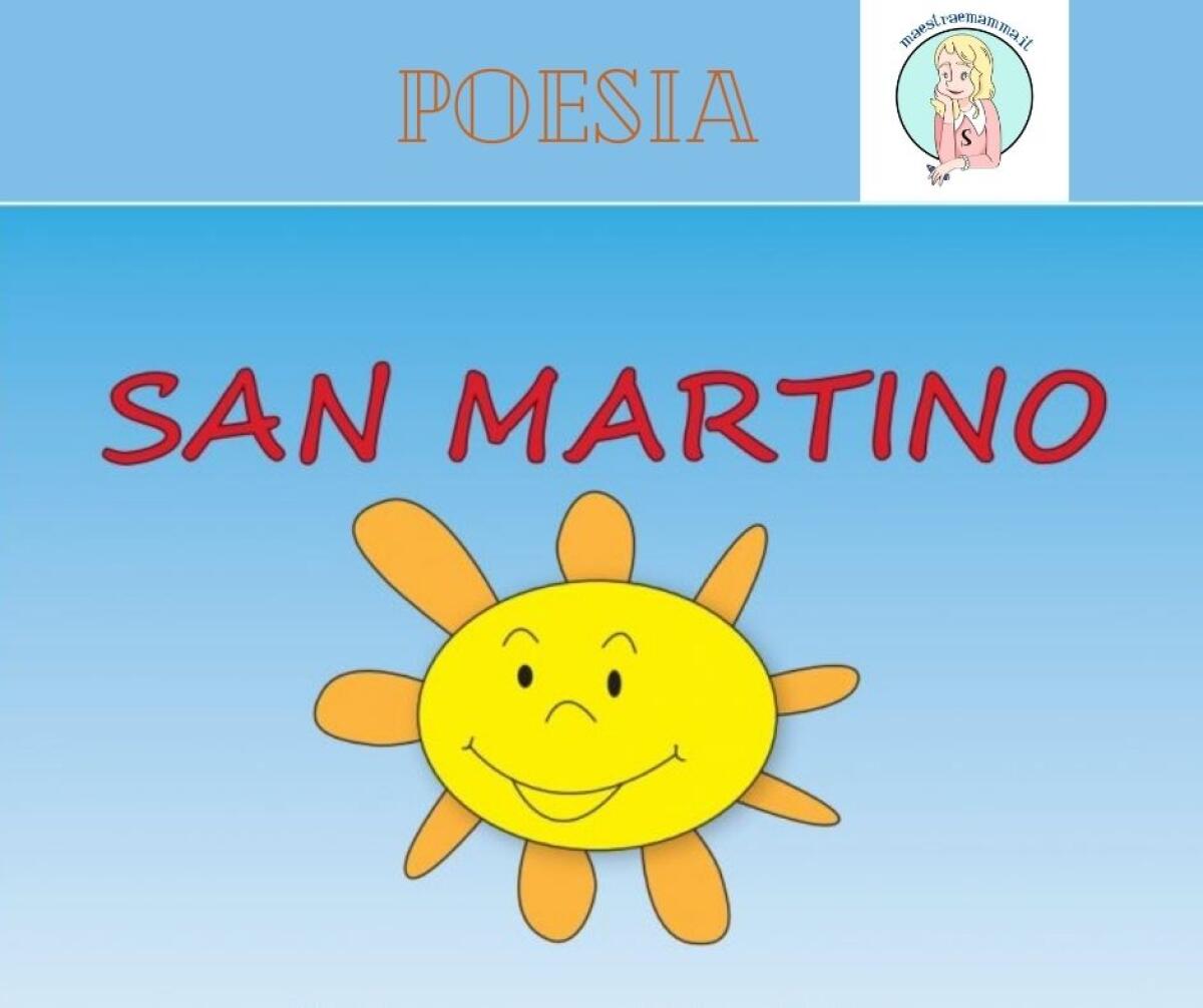 San Martino - poesia per bambini di L. Cerutti - 