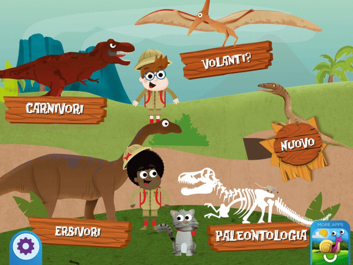 Storia e digitale: app per bambini per scoprire come erano i dinosauri - 