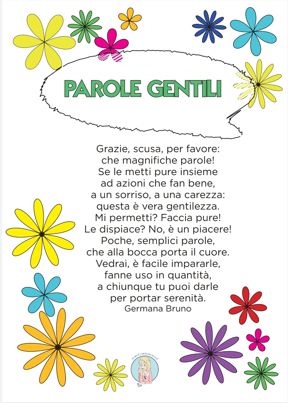 Parole gentili - poesia di Germana Bruno
