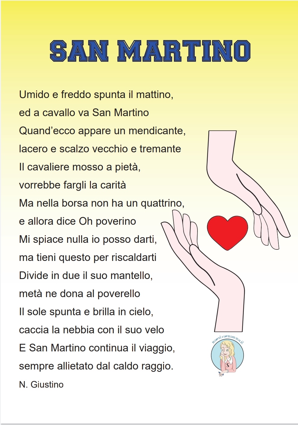 poesia di san martino