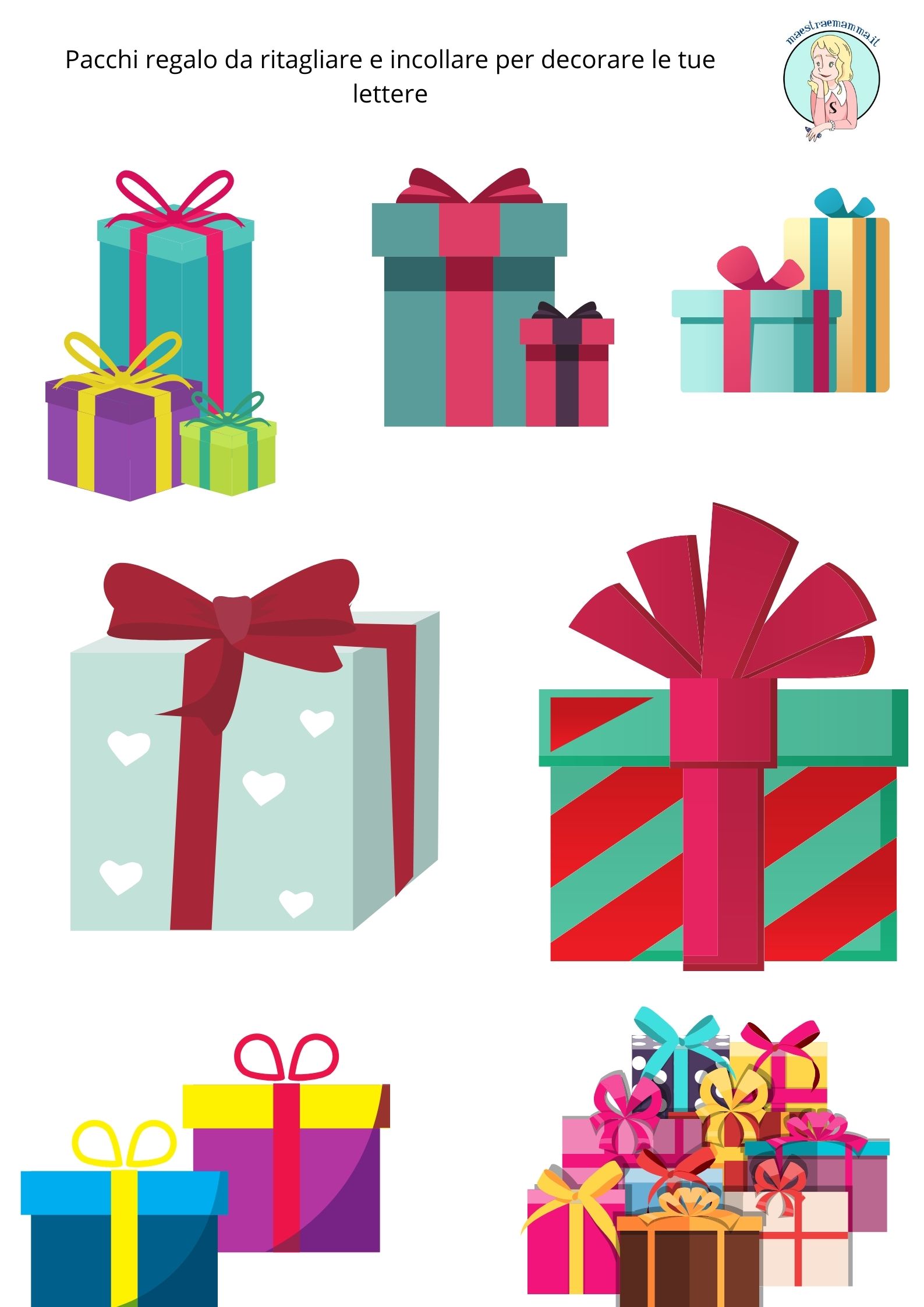 letterina lettera santa lucia babbo natale