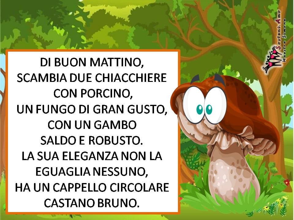 Chiodino - semplice storia autunnale con scheda didattica di comprensione