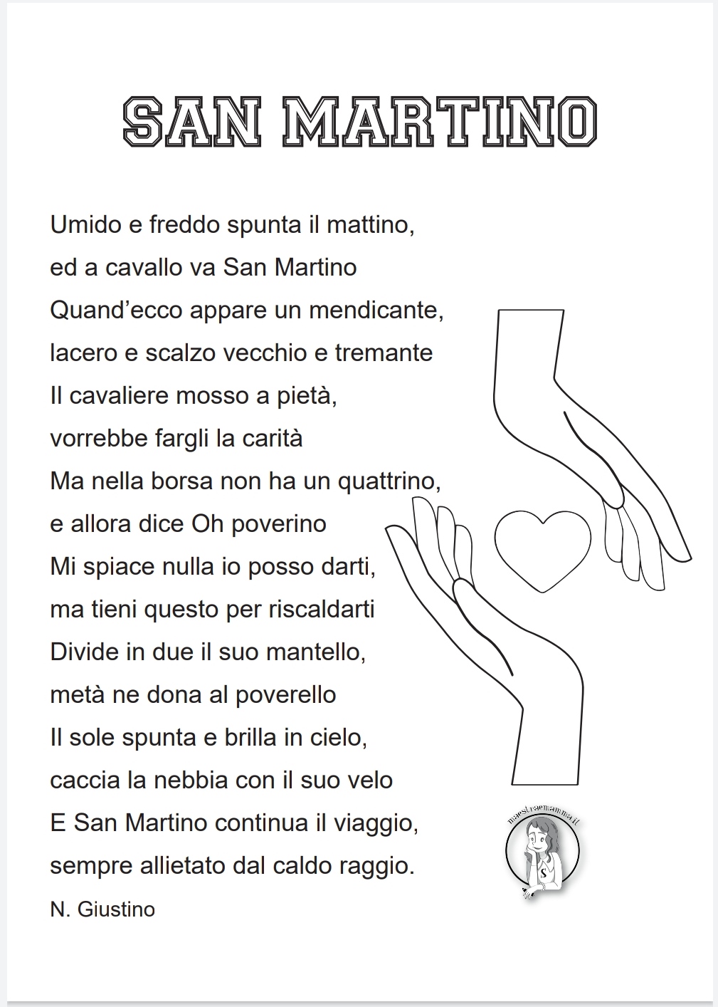 San Martino - poesia