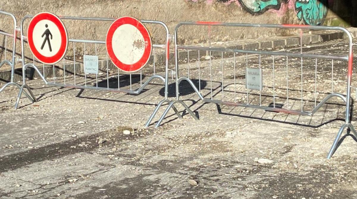 Viabilità: riaperto il sottopasso di via Passo Gravina dopo la caduta di calcinacci - 