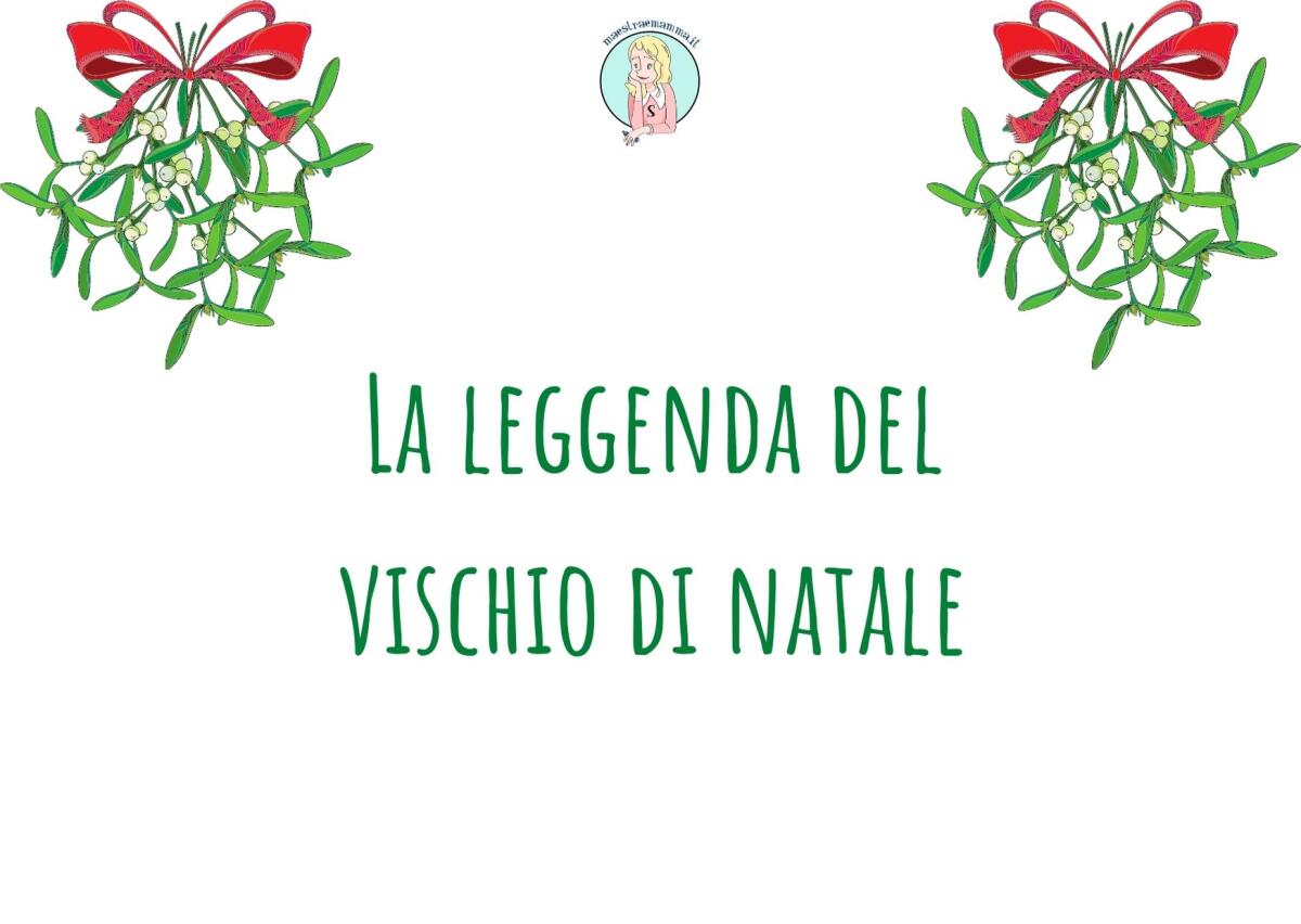 Leggenda del vischio di Natale - 