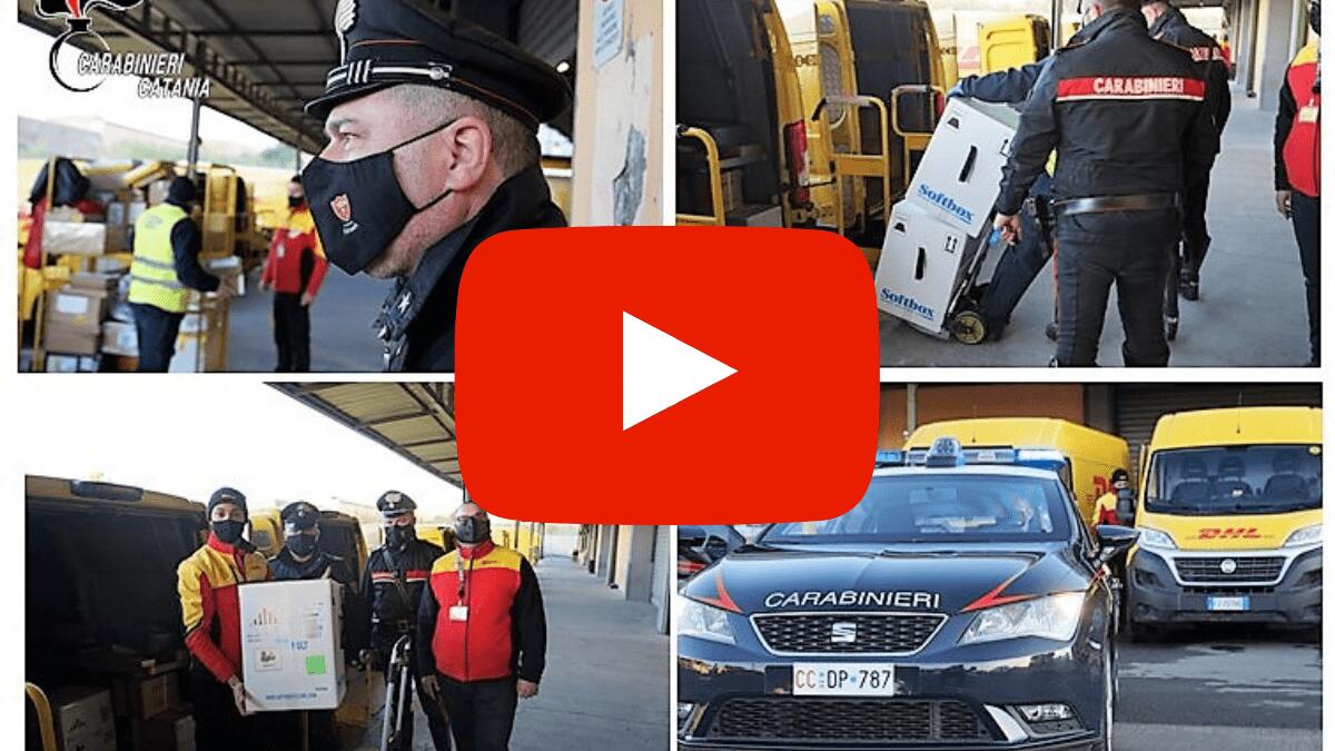 Catania, arrivano i primi vaccini scortati dai carabinieri (VIDEO) - 