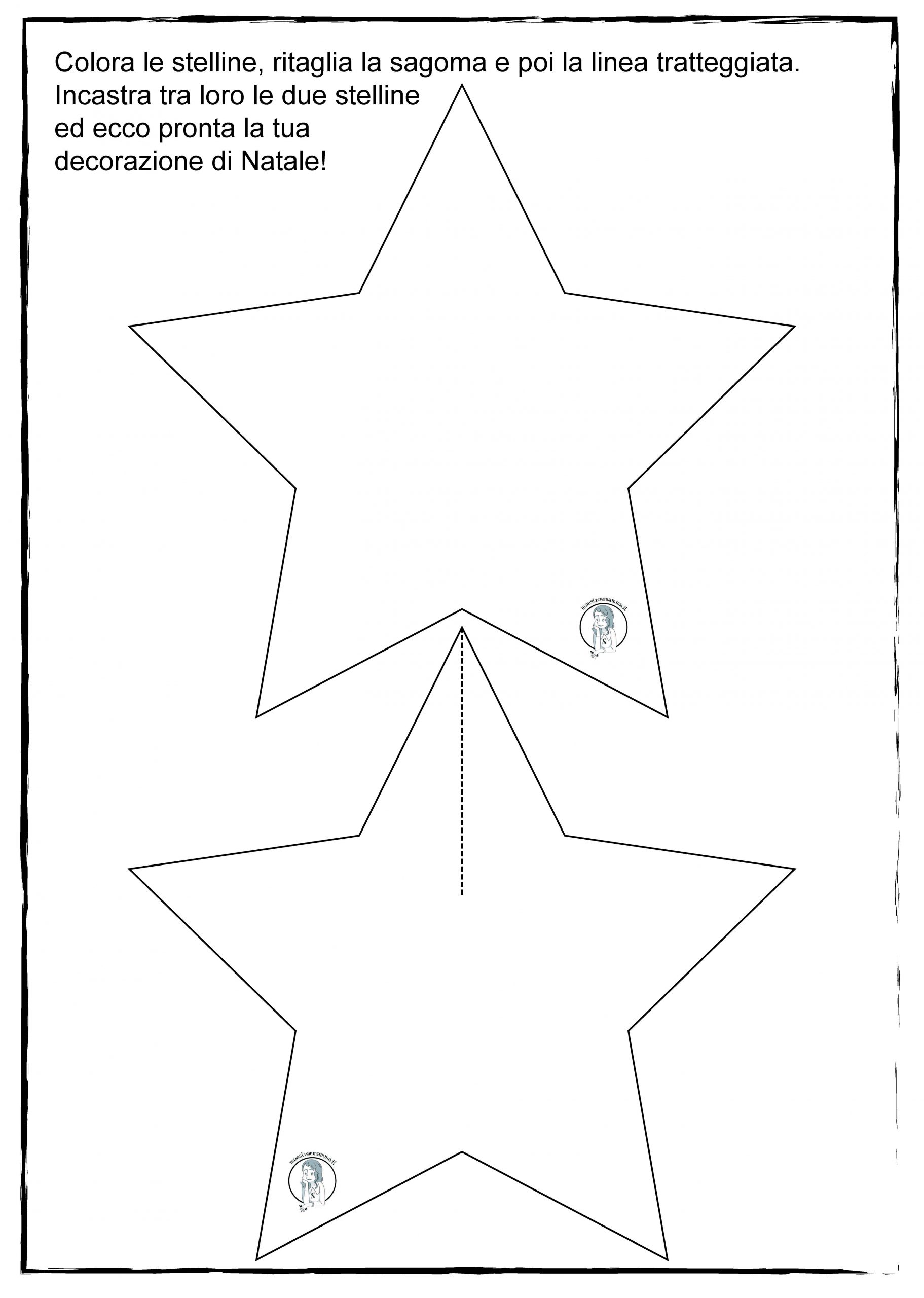 stelle di carta natalizie