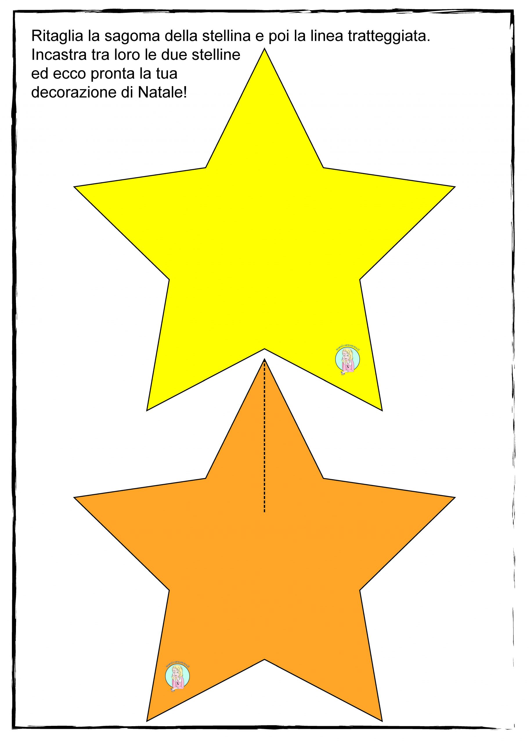 stelle di carta natalizie