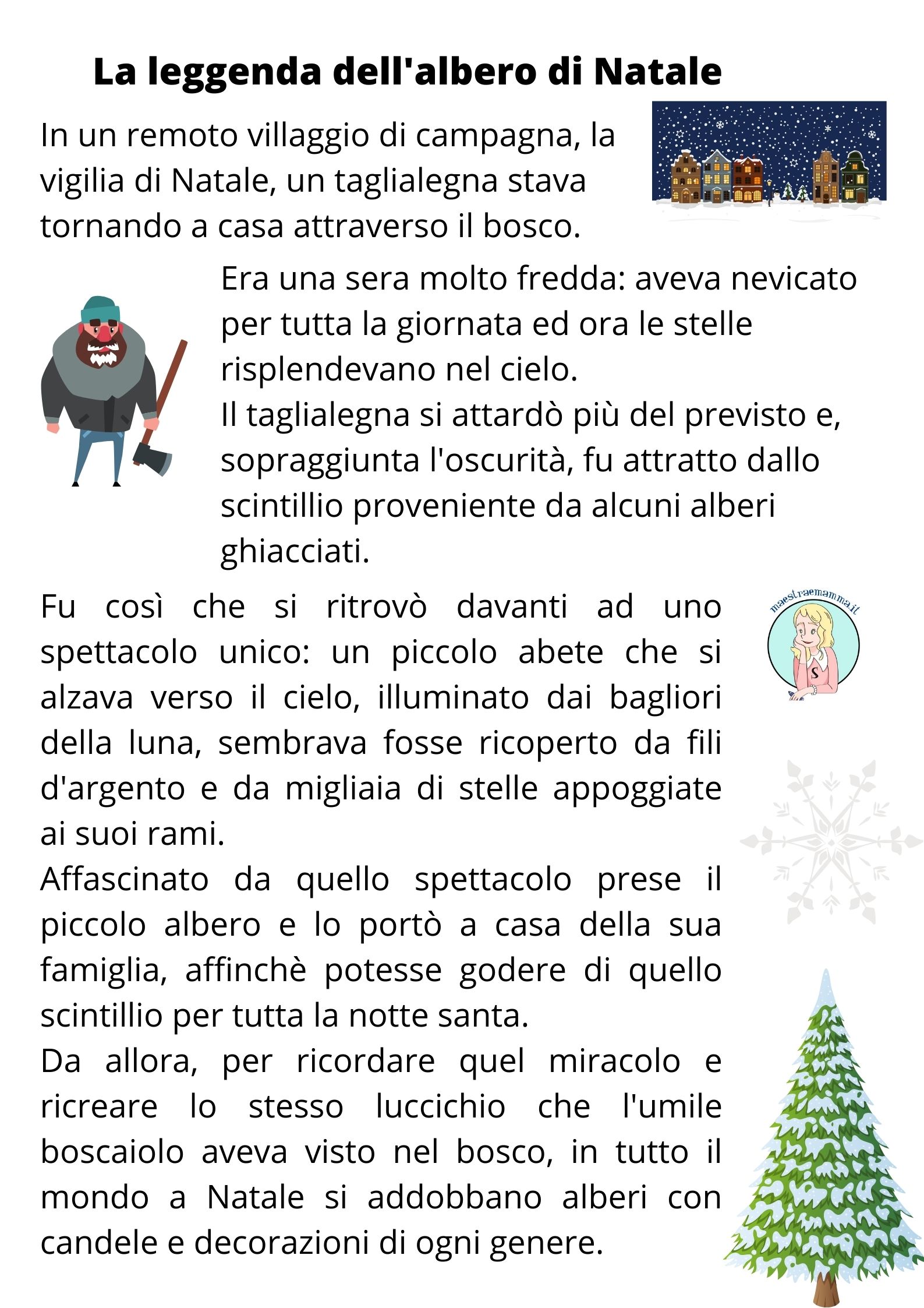 La leggenda dell'albero di Natale