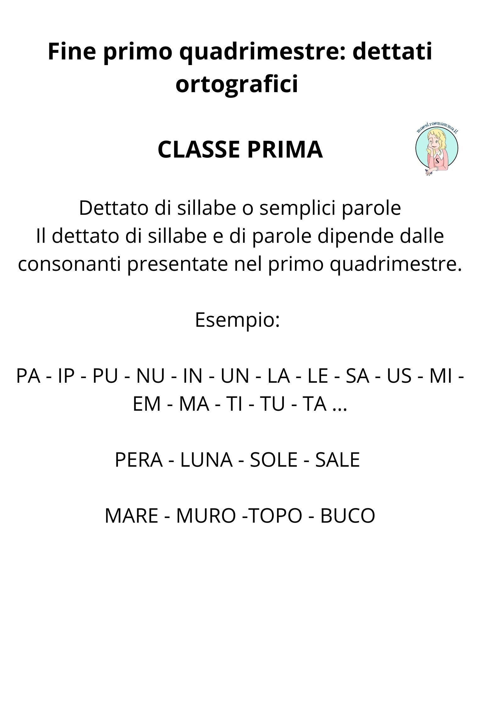 primo-quadrimestre-dettati-ortografici-divisi-per-classe