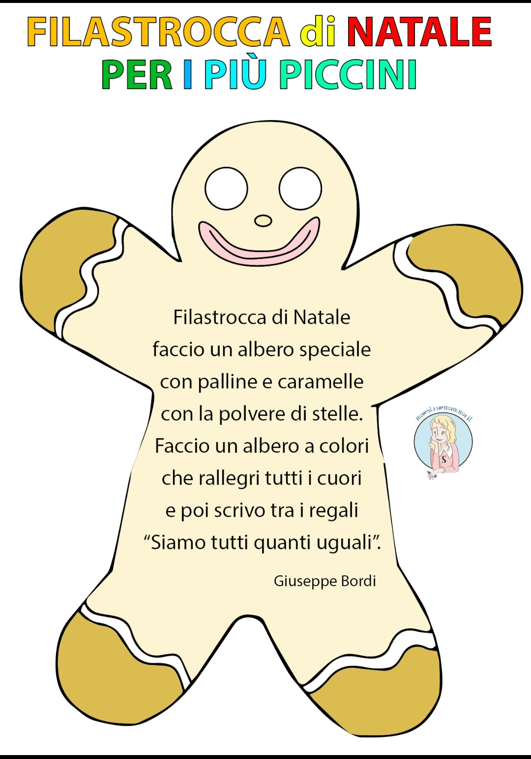 filastrocca di natale per i bambini piccoli