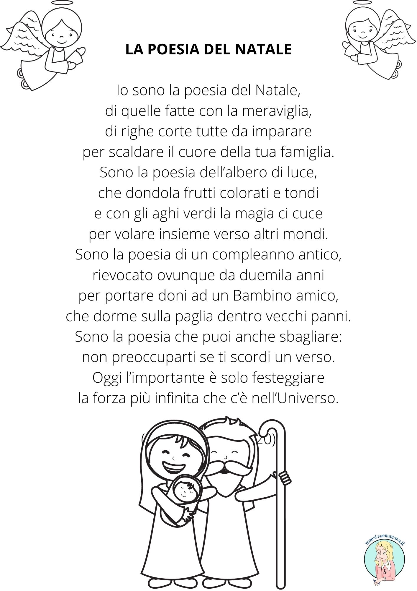 la poesia del natale di michela guidi