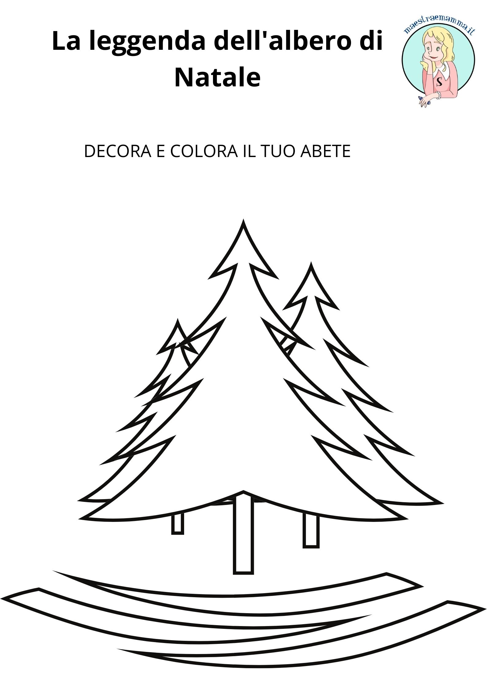 La leggenda dell'albero di Natale