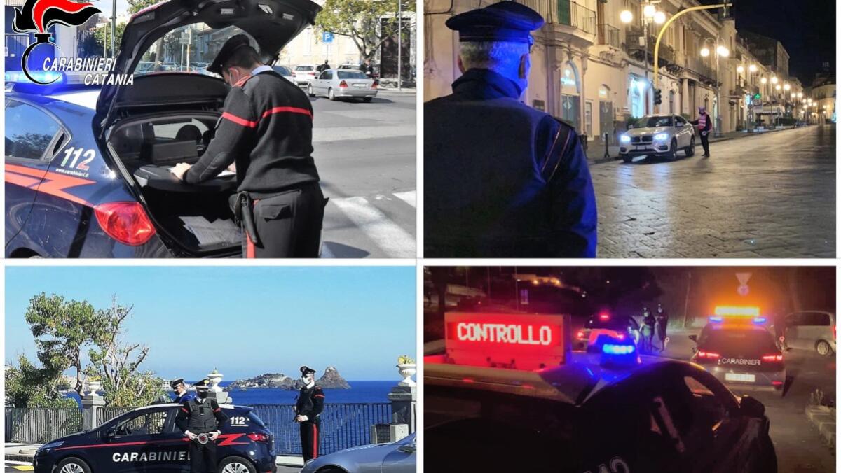 Catania, fine settimana "rosso" caratterizzato da denunce e sanzioni - 