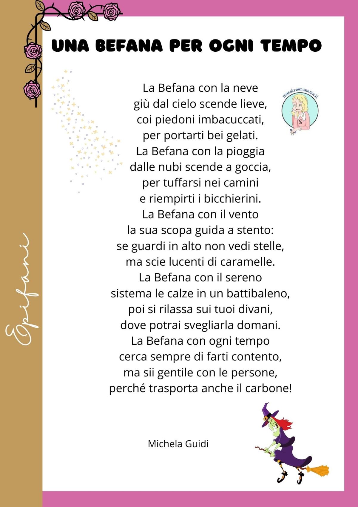 UNA BEFANA PER OGNI TEMPO - poesia - 