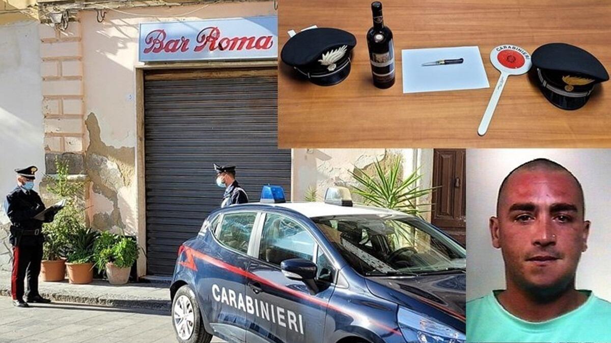 Palagonia, evade per rapinare un bar: scovato a casa del fratello - 