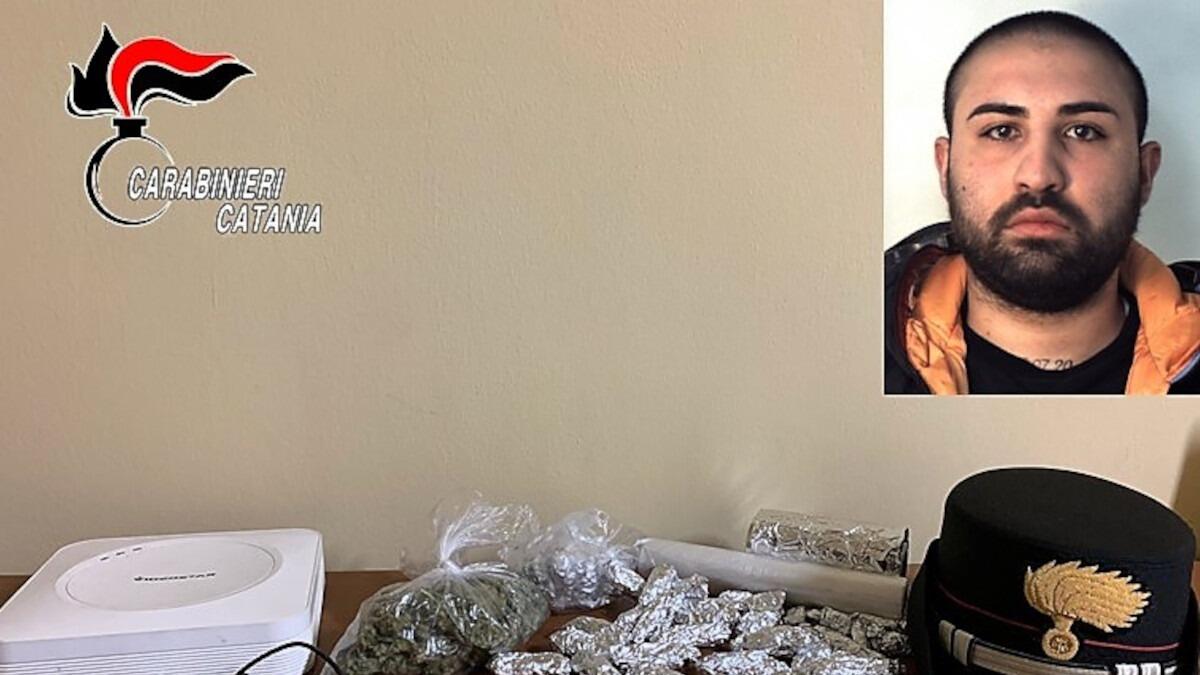 Munito di telecamere, continua a spacciare agli arresti domiciliari: arrestato - 