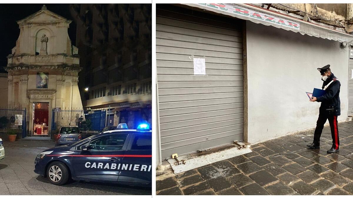 Nuovi controlli anti covid-19 a Catania: chiusura per due esercizi commerciali - 