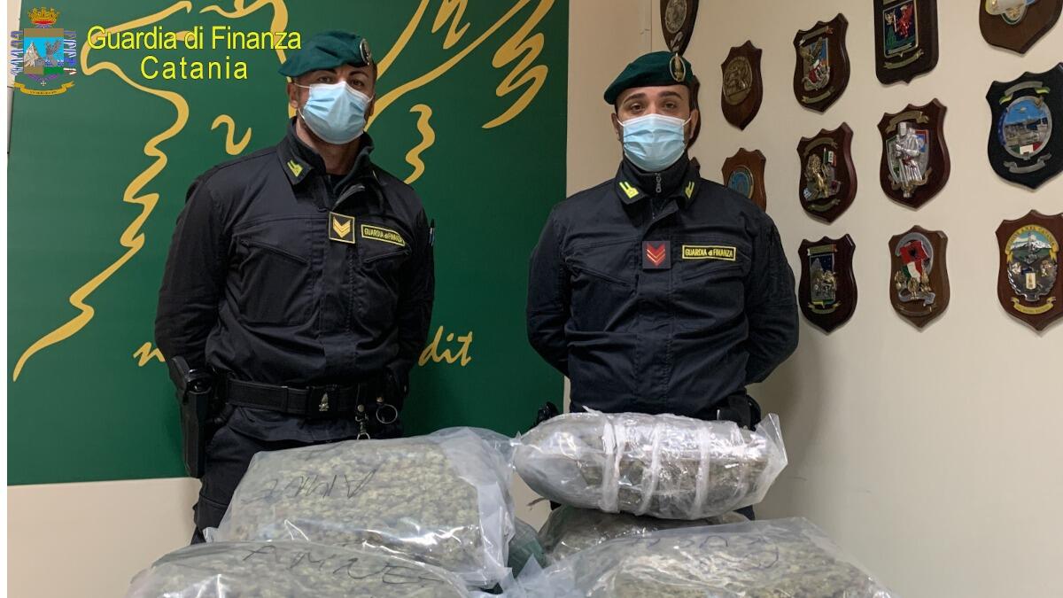 Nervoso durante controllo del SUV: 7 kg di Marijuana trovati all’interno - 