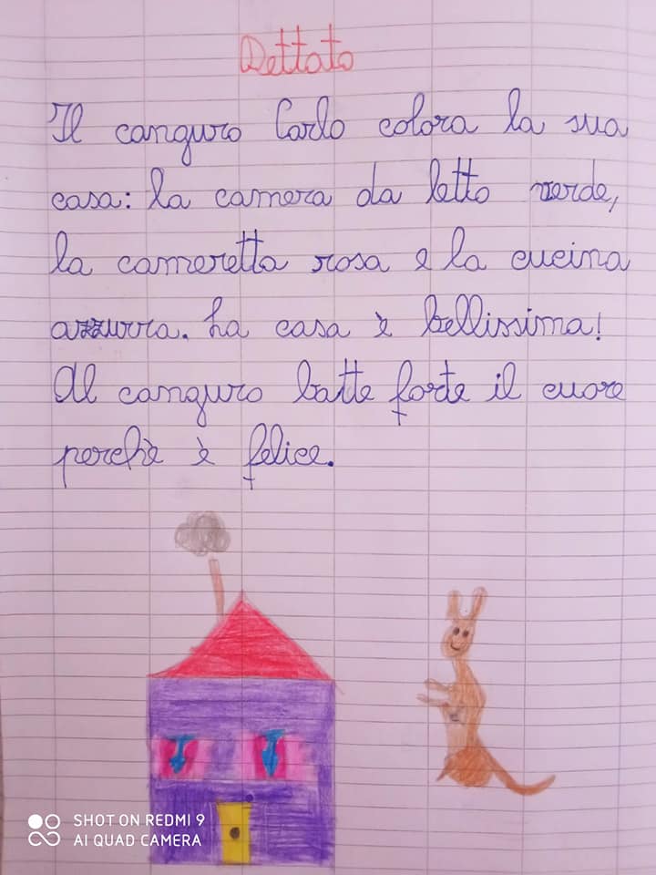 Dettato suoni duri - CA CO CU