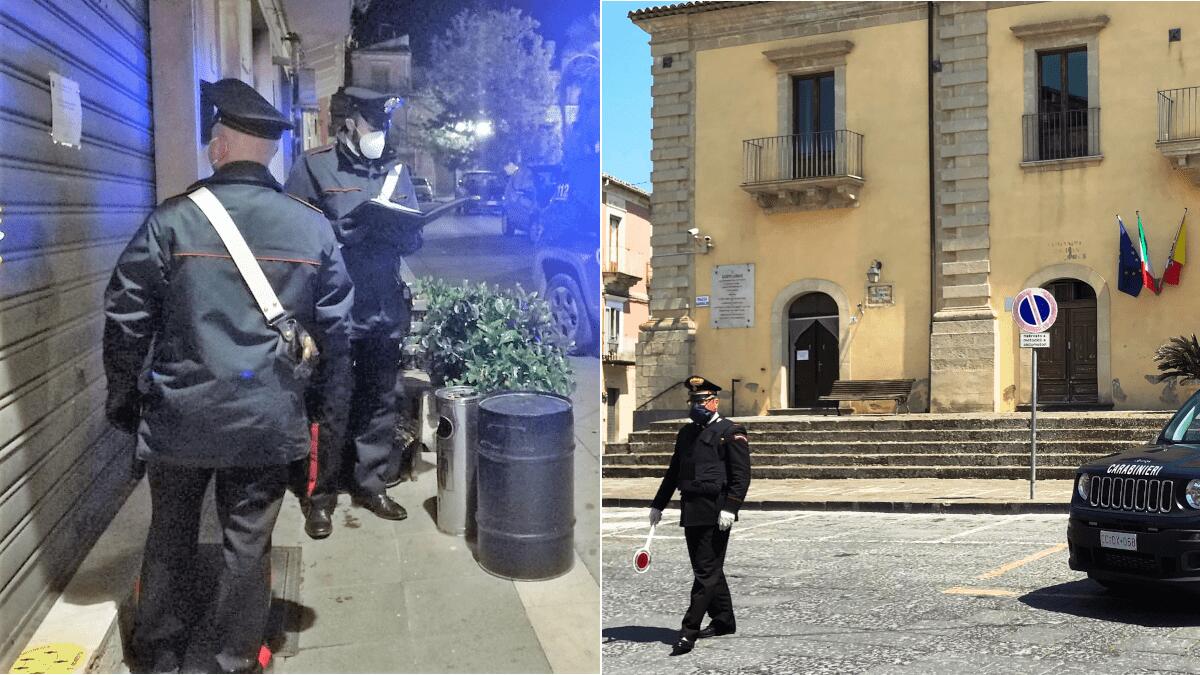Controlli anti Covid nel calatino: chiuso un locale ed elevate diverse sanzioni ai cittadini - 