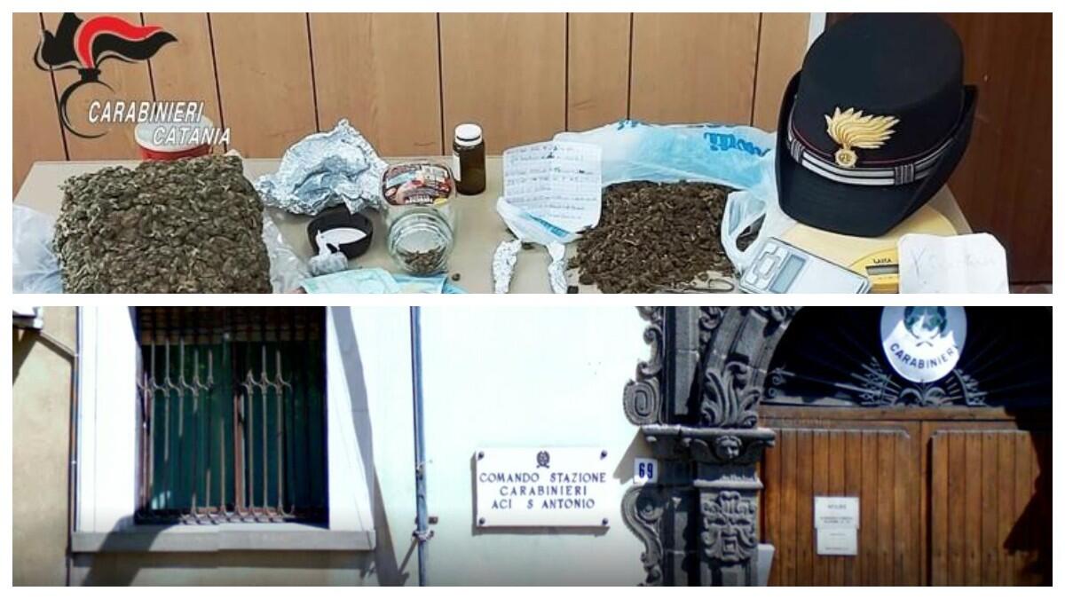 Aci Sant'Antonio, fermato spaccio a conduzione familiare - 