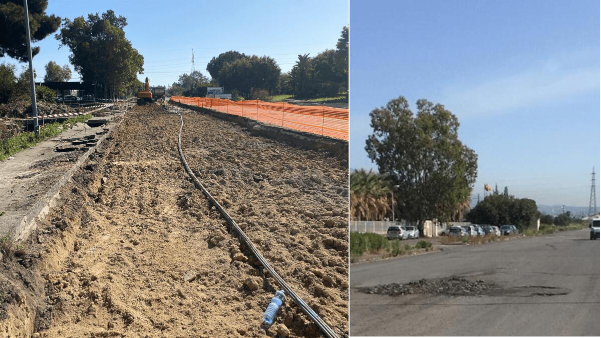 Avviato il cantiere in via Filippo Anfuso, comincia il ripristino della Zona industriale - 