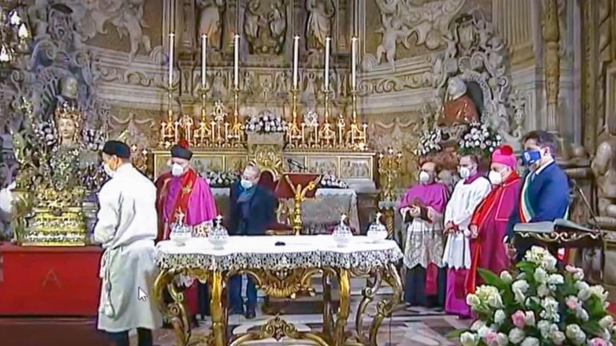 Festa di Sant'Agata. Messa dell'Aurora a porte chiuse. Pogliese: ”Grandissima gioia ma anche tristezza” - 