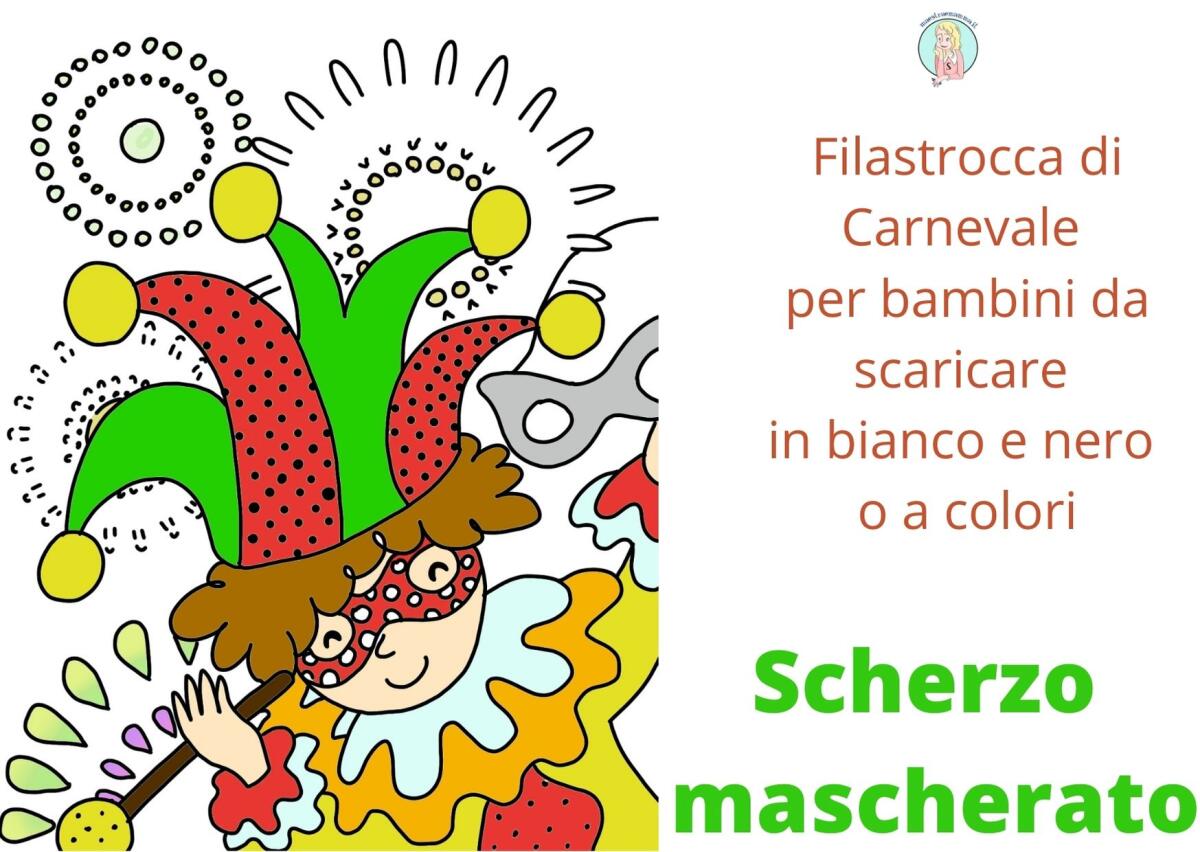 Filastrocca di Carnevale per bambini - 