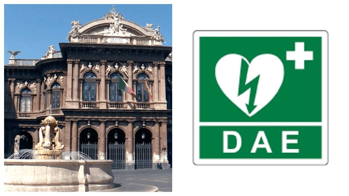 Commissione Sanità: nuovo defibrillatore in piazza Teatro Massimo - 
