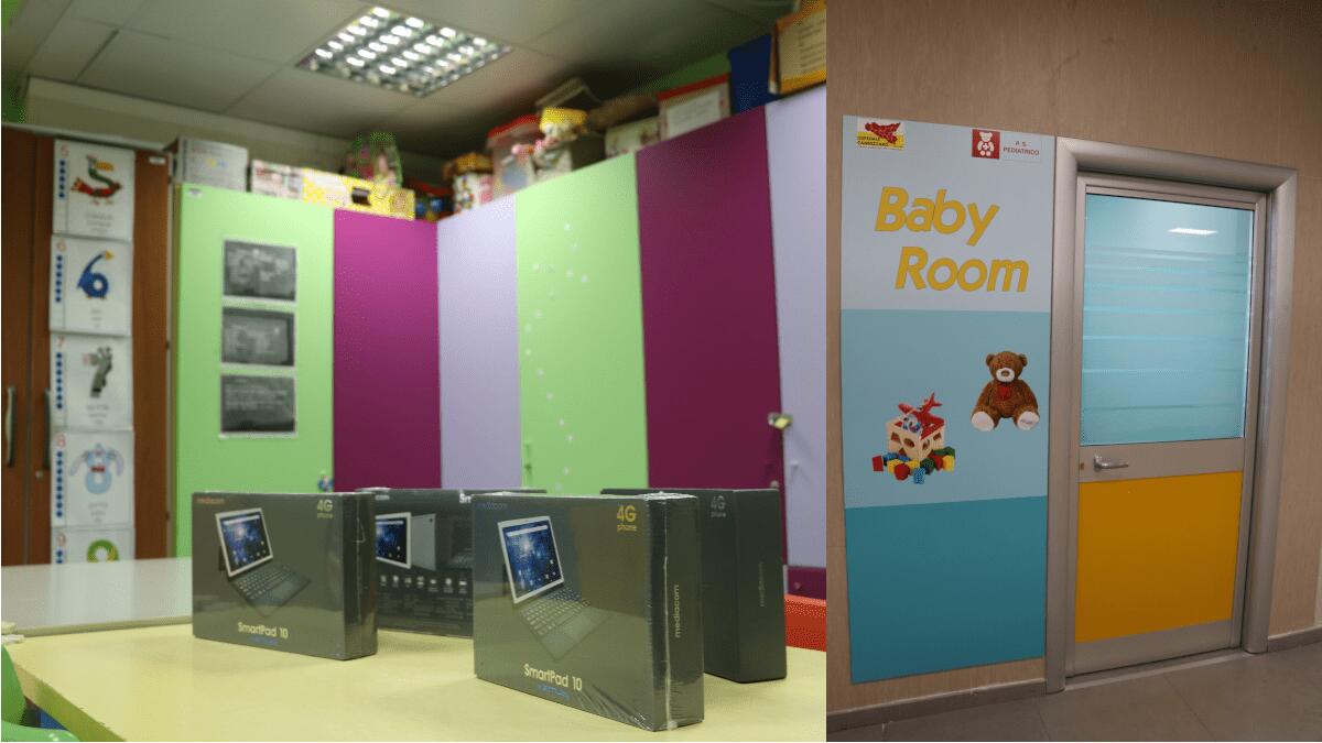 Donati tablet, Gioco dell’Oca e molto altro per Dad e attività ludiche al reparto pediatrico dell’Ospedale Cannizzaro - 