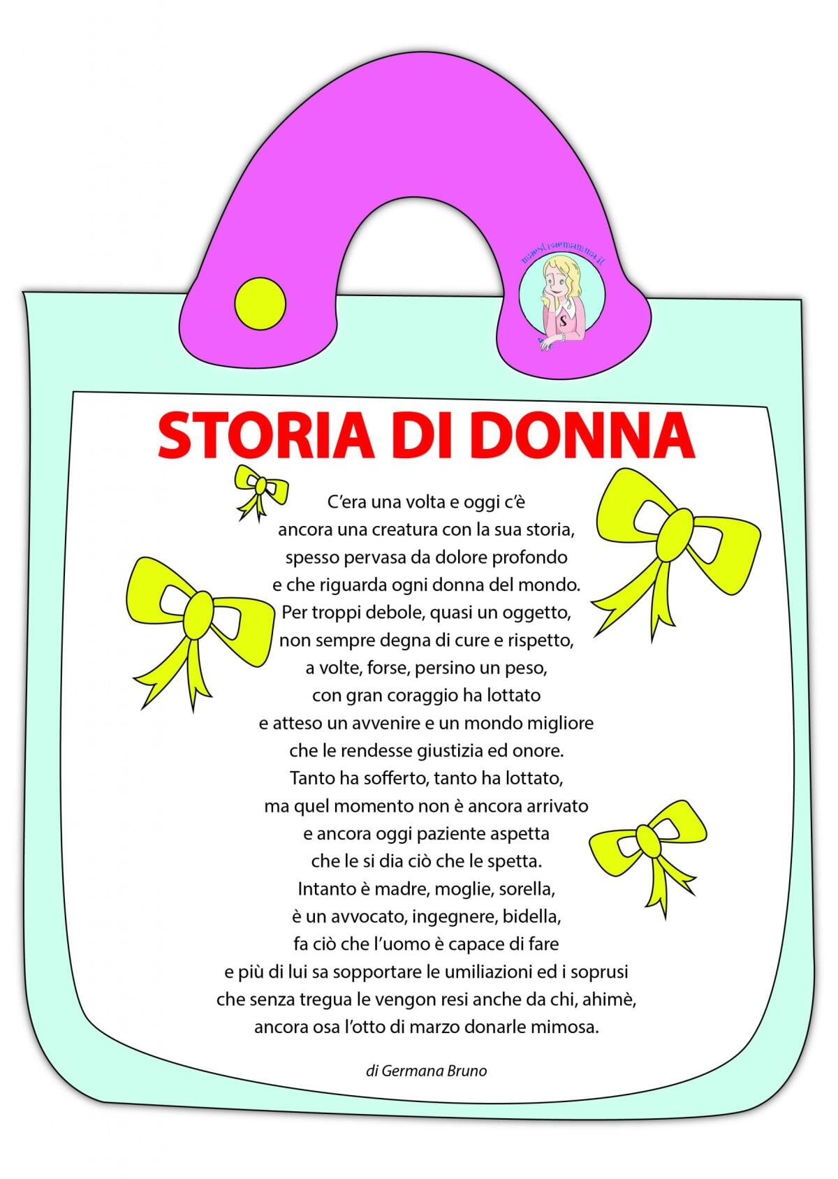Poesia per la festa della donna di Germana Bruno - 