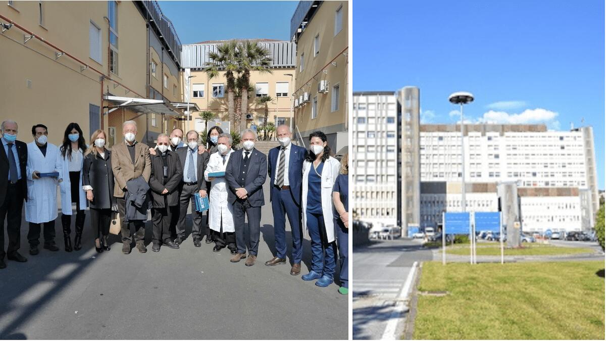 Donazione di tablet ai reparti Covid dell’Ospedale Cannizzaro, saranno a disposizione dei pazienti per comunicare con i familiari - 