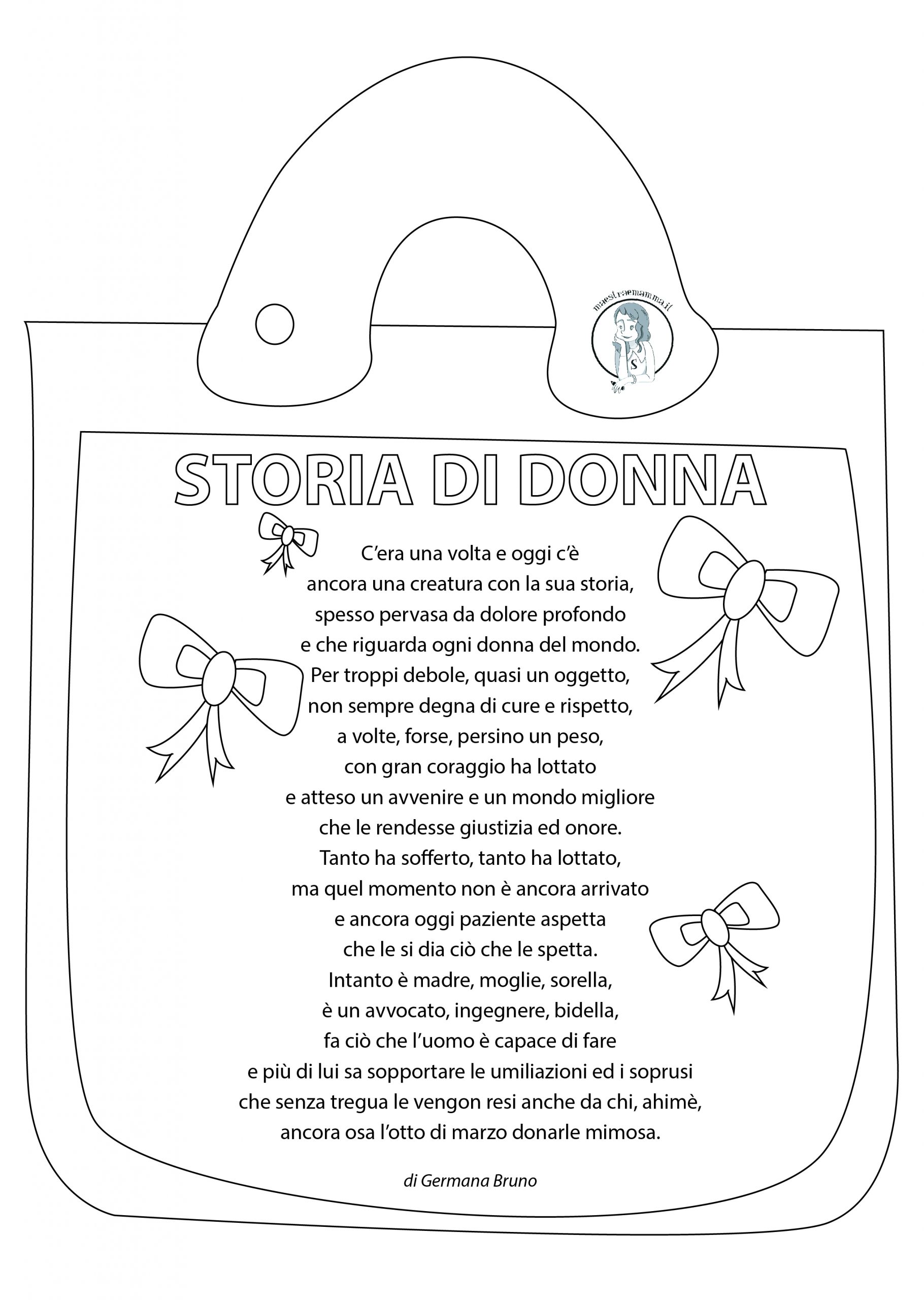 Festa della donna 8 marzo poesia di germana bruno