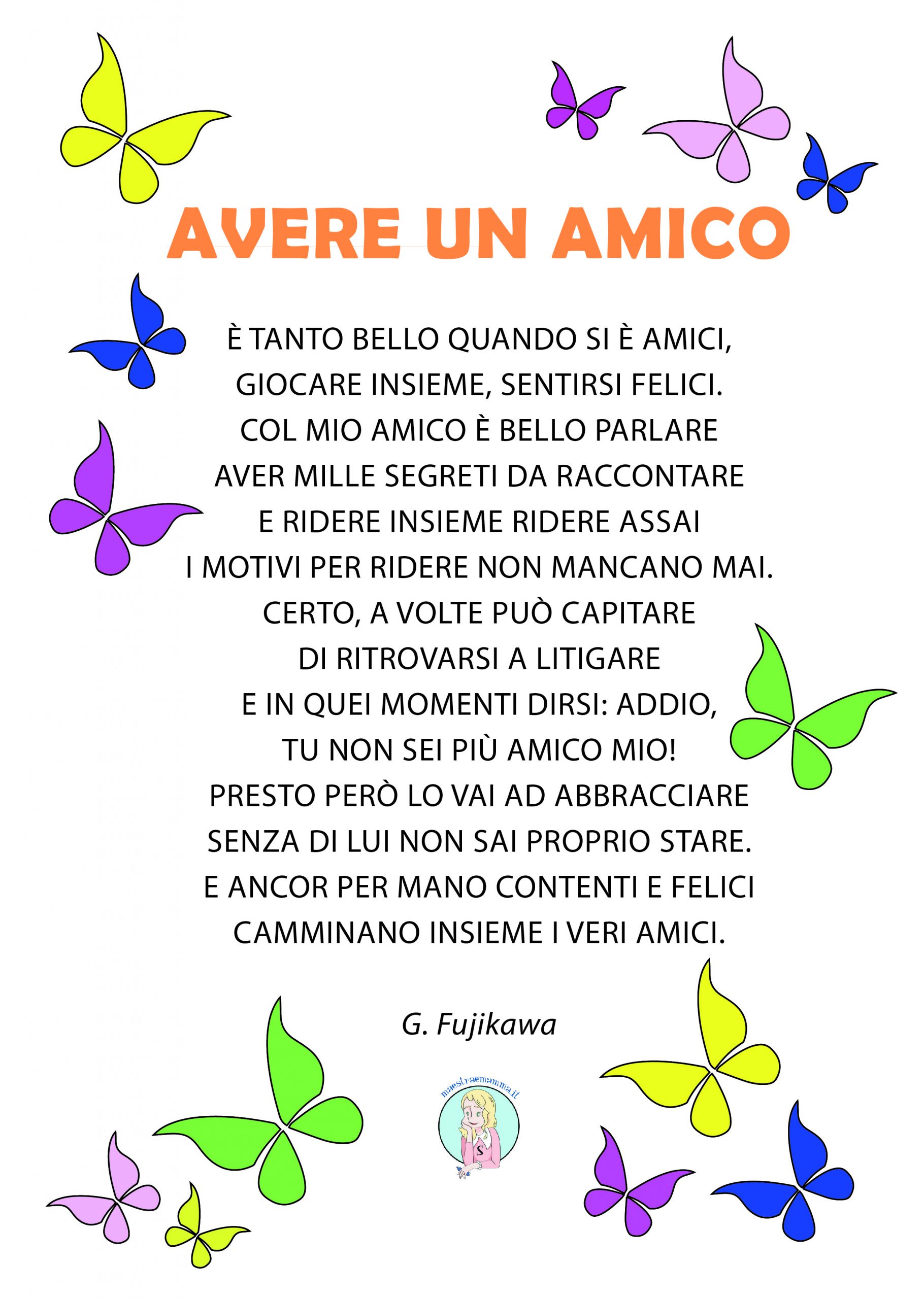 Poesia per San Valentino per bambini: "Avere un amico"