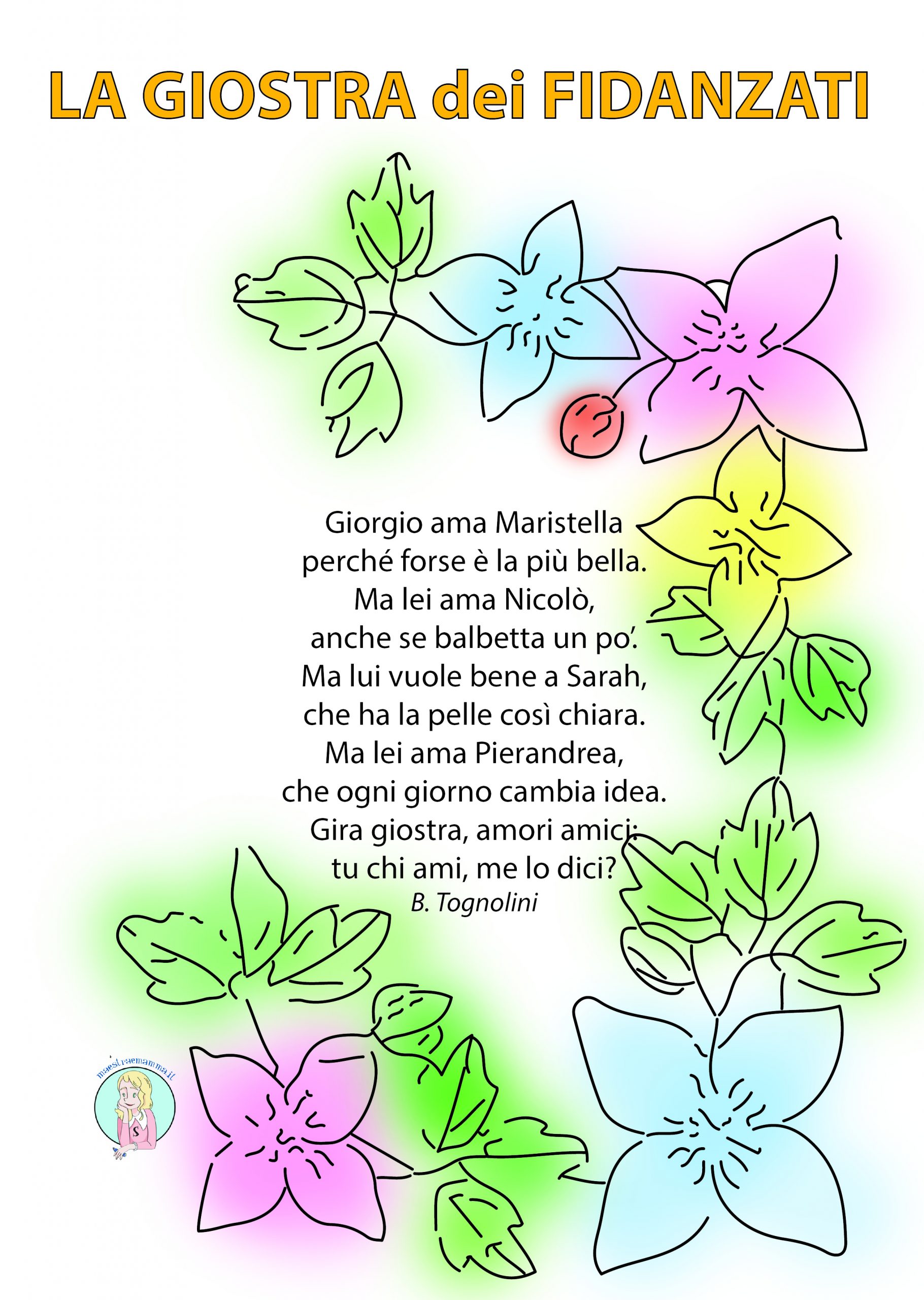 La giostra dei fidanzati - poesia per San valentino di Bruno Tognolini
