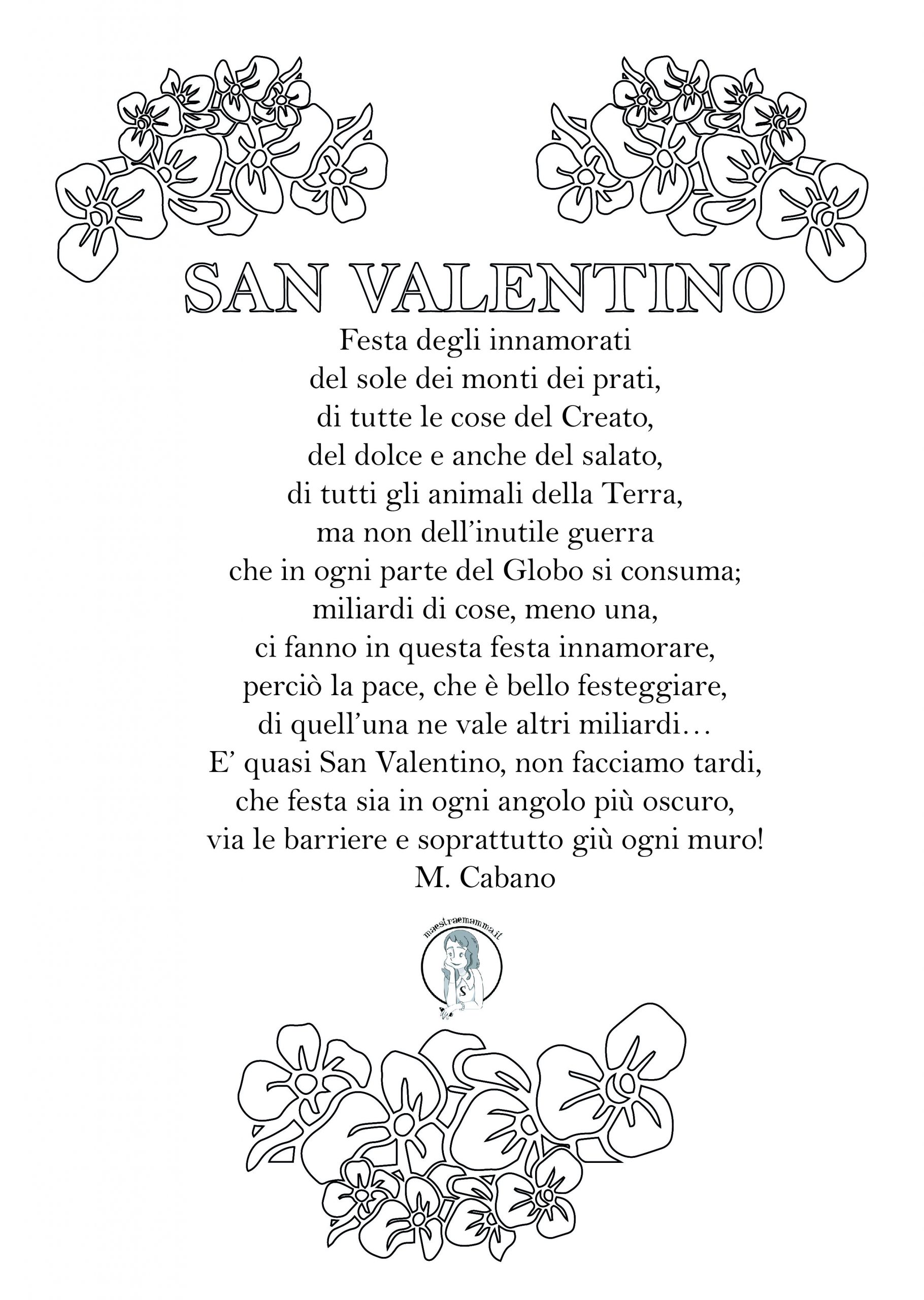 Poesia di San Valentino di Marzia Cabano