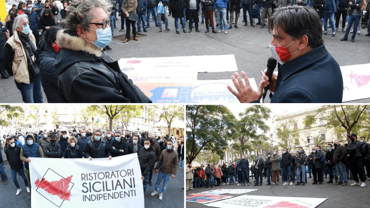 Nuova protesta del comitato Ristoratori Siciliani Indipendenti, Tudisco: "Andiamo a Roma per farci sentire dal Governo" - 