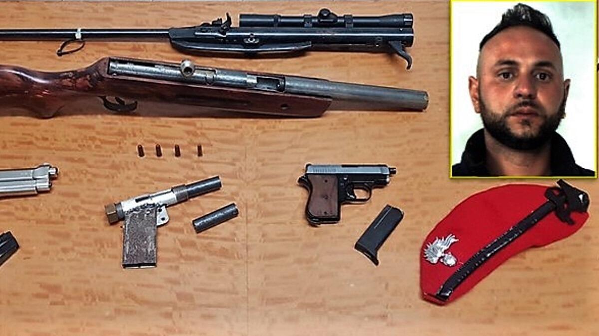 Scordia, 31enne utilizzava capanno degli attrezzi per modificare armi - 