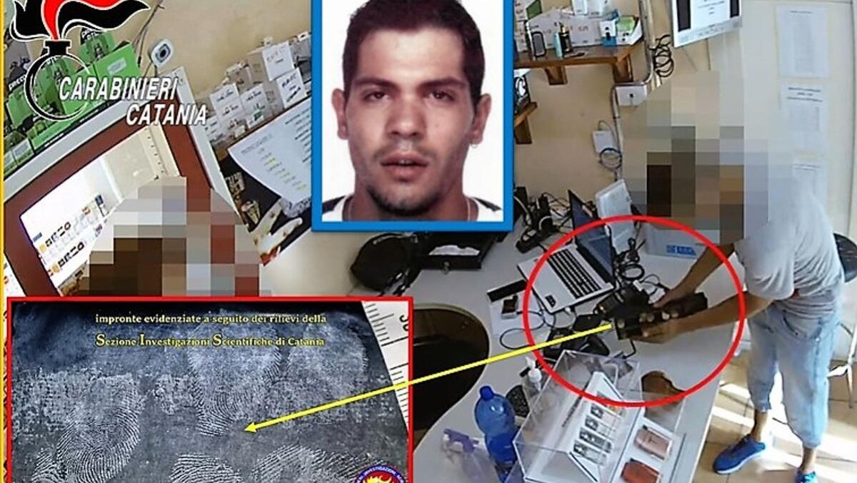Catania, rapina in via Stazzone: 36enne incastrato da un'impronta e dai video di sorveglianza - 