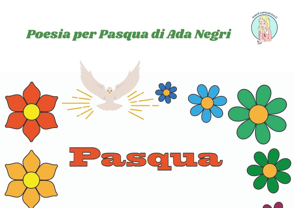Poesia per Pasqua di Ada Negri - 