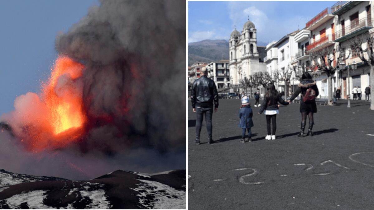 Etna: nuovamente fissati il divieto di circolazione per motocicli e il limite a 30 Km/h per le auto, nuova disposizione per la cenere - 