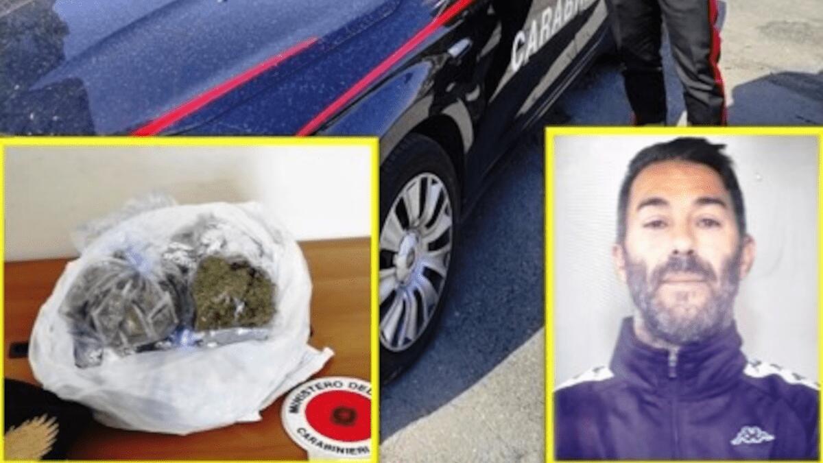 Confezionava personalmente le dosi di marijuana, i Carabinieri risalgono a lui dalle impronte digitali - 