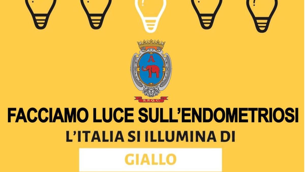 Il Palazzo degli Elefanti sarà illuminato di giallo per la giornata mondiale dedicata all’endometriosi - 