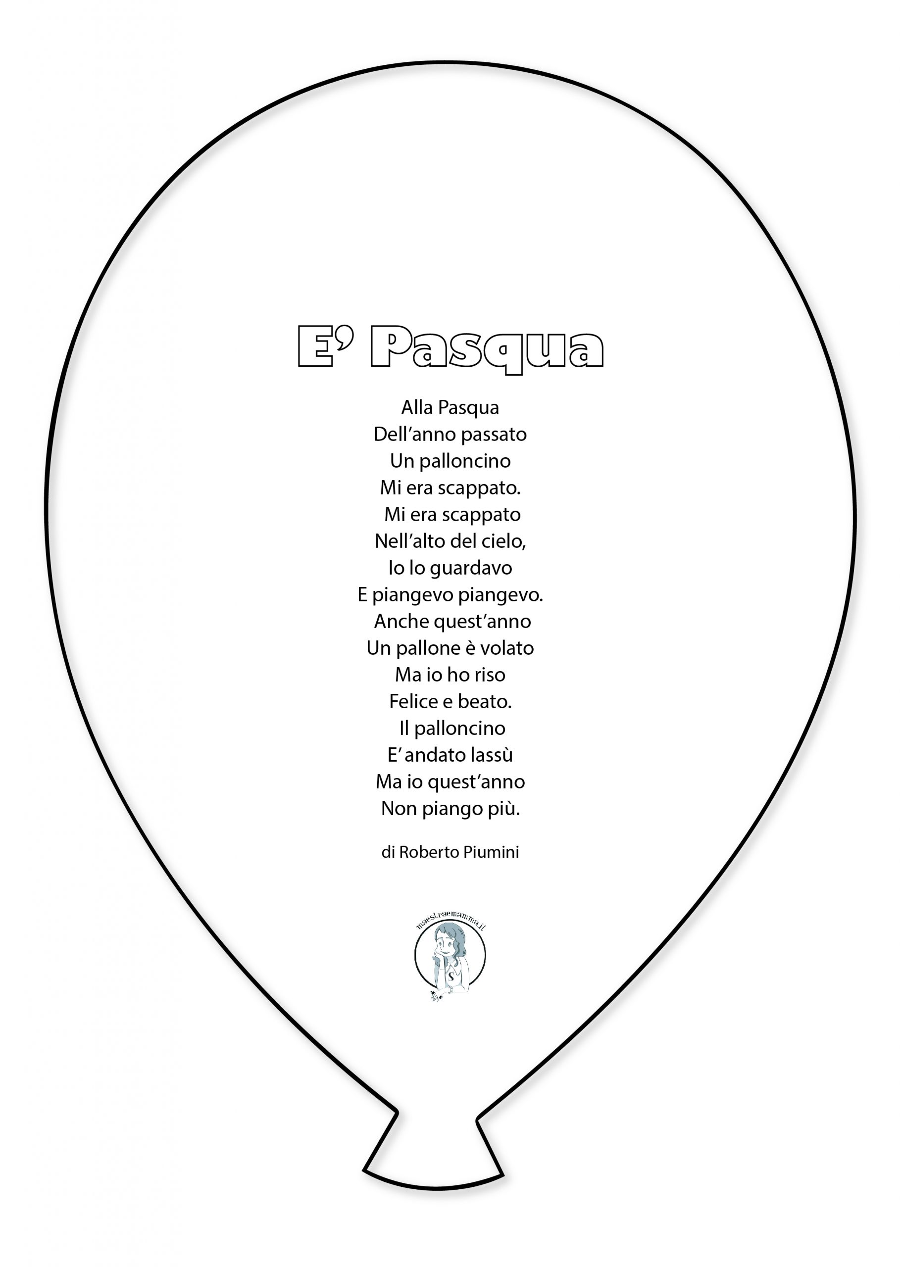 "E' Pasqua" - poesia di Roberto Piumini