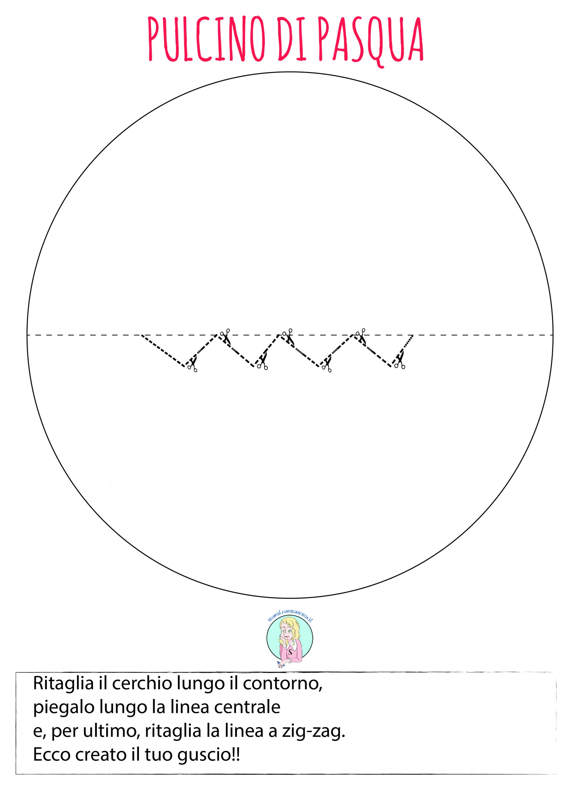 lavoretto per di pasqua costruisci il pulcino di pasqua