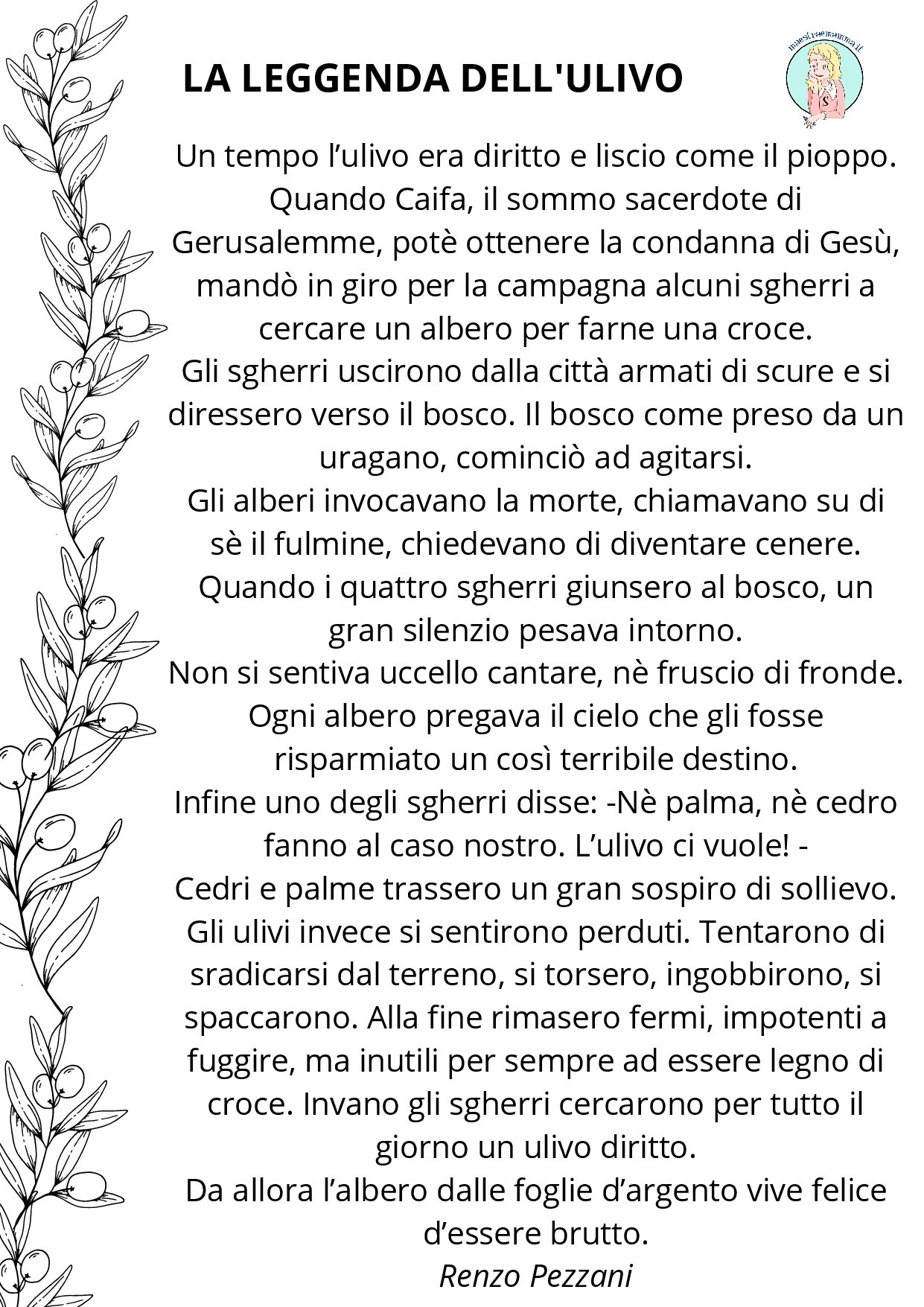 PDF: LA LEGGENDA DELL'ULIVO