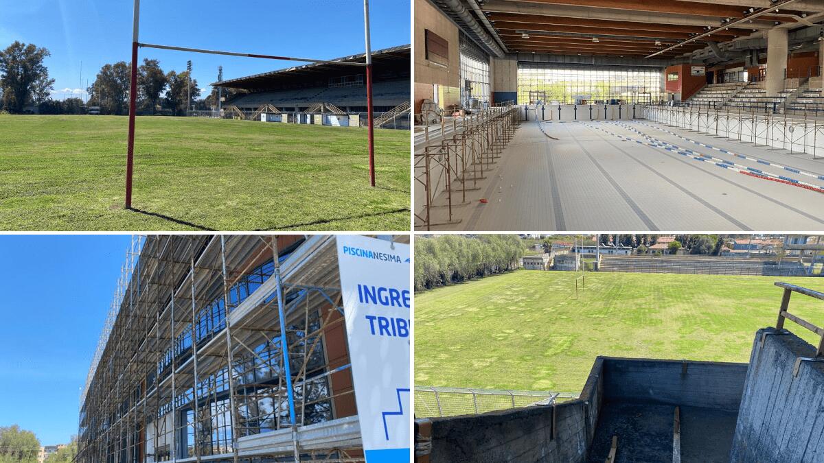 Lo sport a Catania è in fase di riqualificazione, è il turno del campo di rugby Paolone e della piscina di Nesima - 