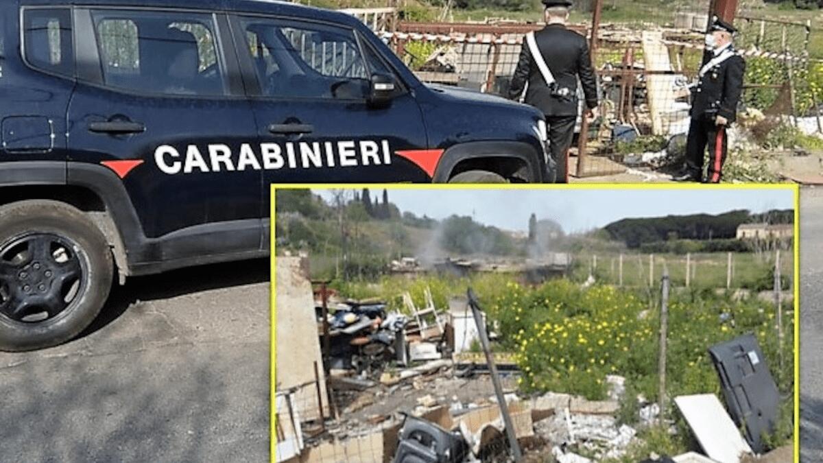 Caltagirone: proprietario fondo agricolo utilizzava il possedimento come discarica abusiva bruciando rifiuti pericolosi - 
